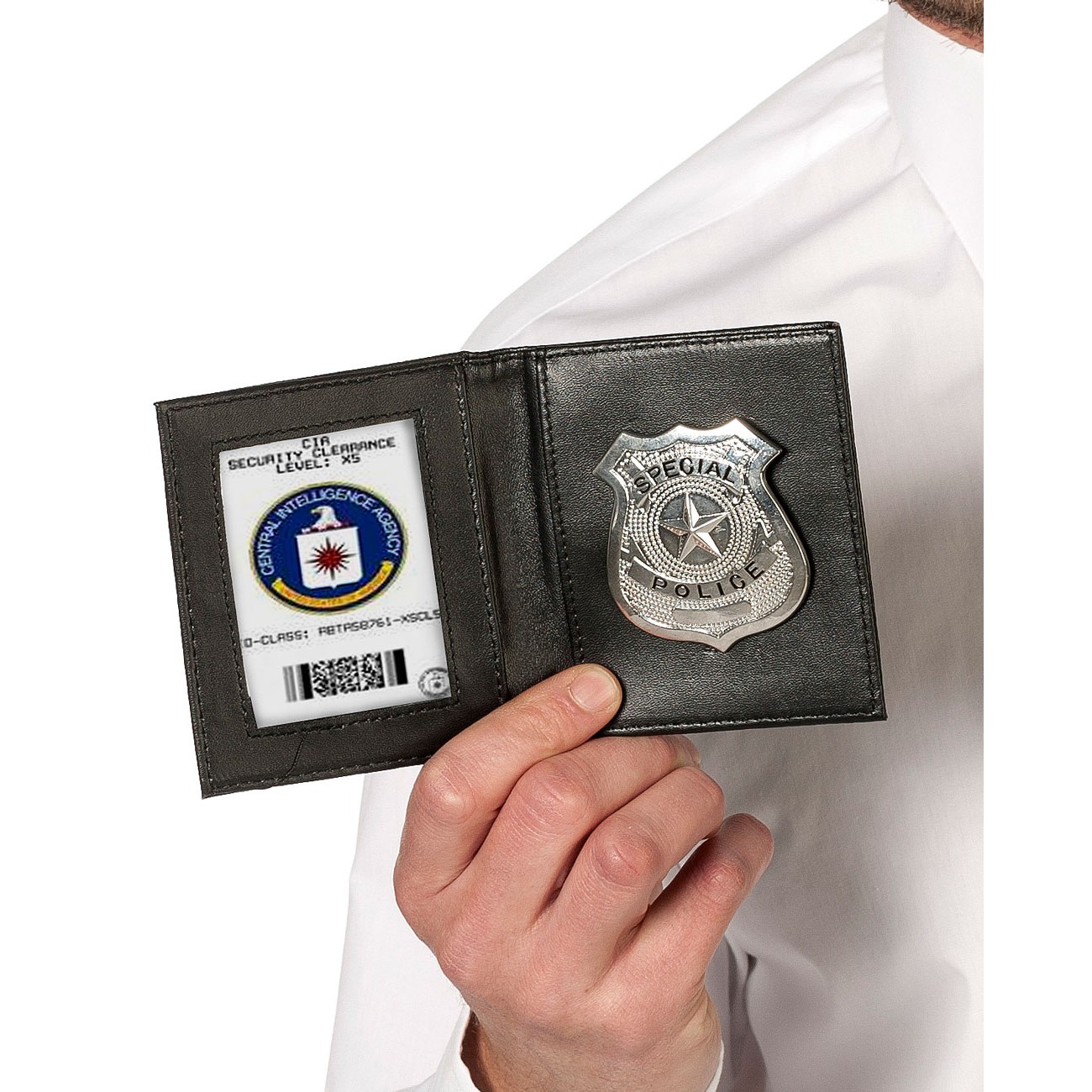 Polizei Ausweis mit Marke